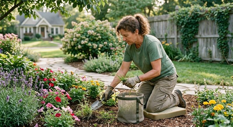 Flower Bed Weeding Service in Aiken, SC